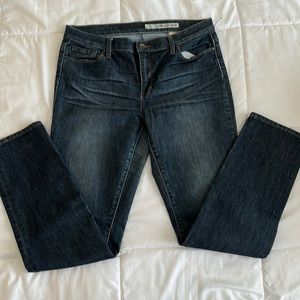 DKNY dark denim skinny jeans